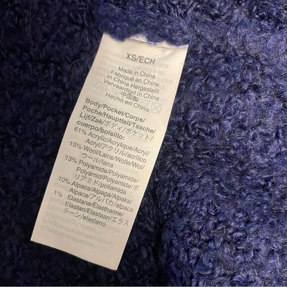 J. Crew Long Contrast Trim Button Down Cardigan Size XS - Picture 7 of 7